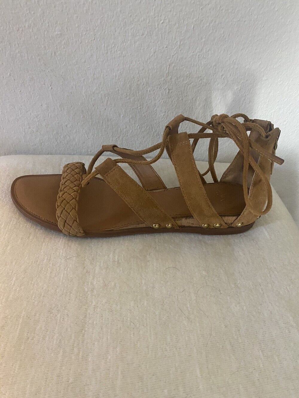 Franco Sarto Pierson Ghille Flat Sandal Size 10M